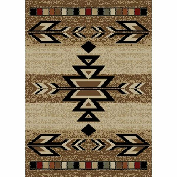 Sleep Ez 2 ft. 3 in. x 3 ft. 3 in. Hearthside Rio Grande Antique Area Rug SL3634334